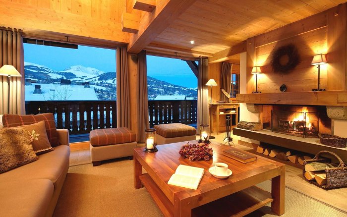 Красивый дом внутри