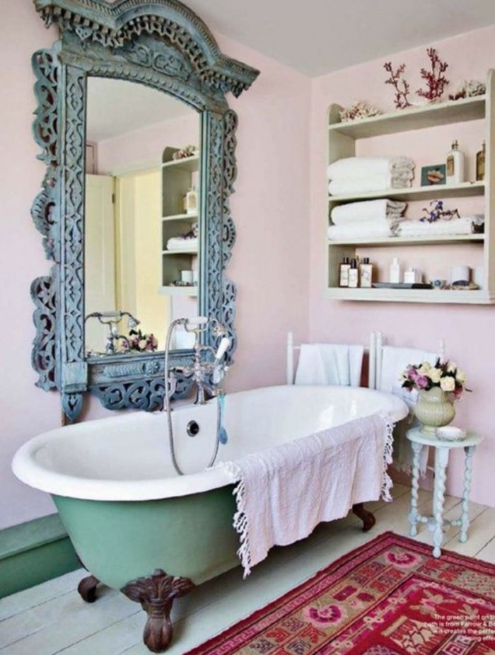 Декор ванной комнаты