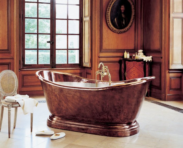 Ванна Herbeau Medicis 0711 медь