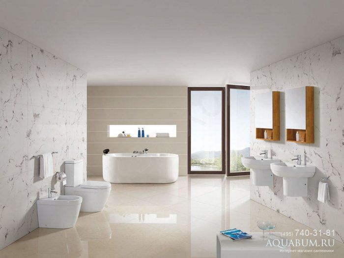 Интерьер ванной в современном стиле