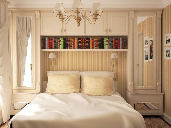 Прикроватные шкафы для маленькой спальни