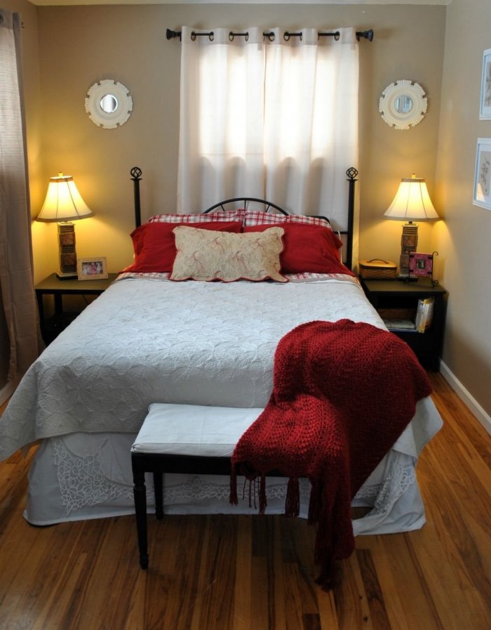 Уютные маленькие спальни