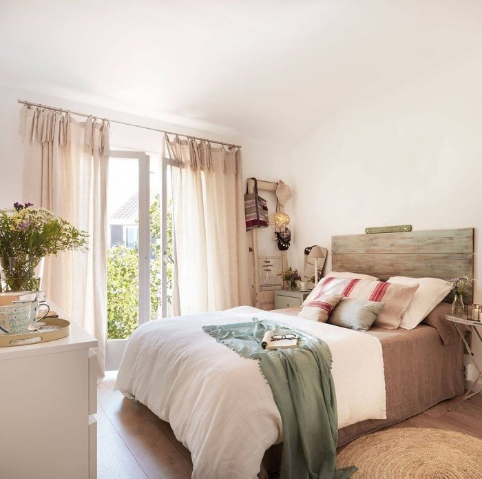 Уютная спальня в стиле Прованс