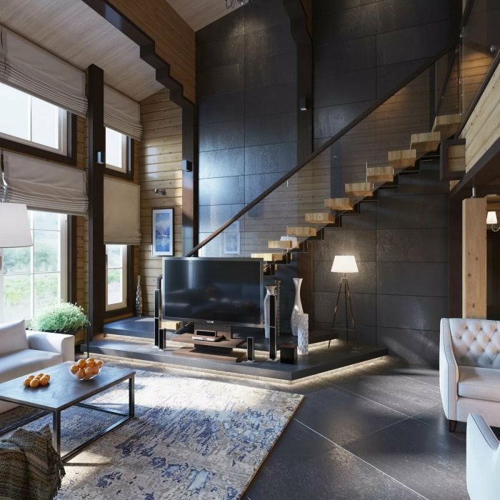 Интерьер коттеджа