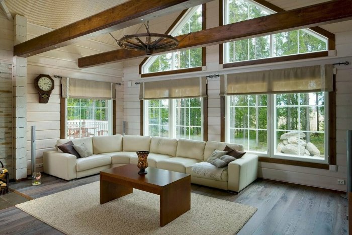 Финский дом интерьер