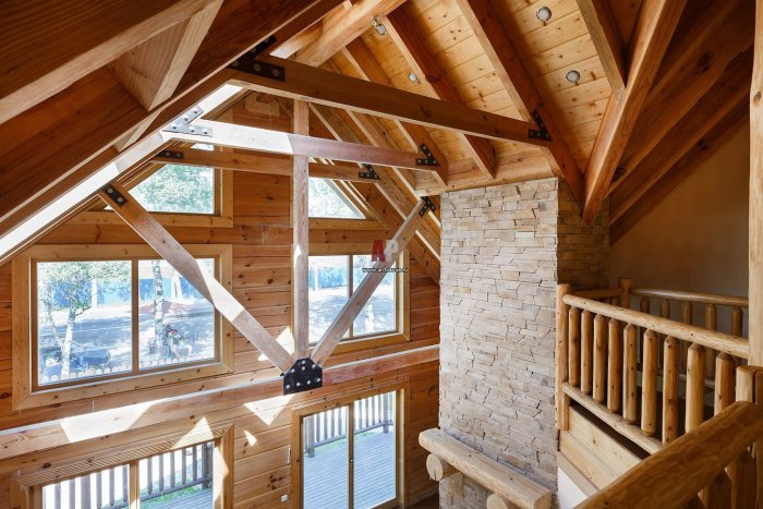 Деревянные мансардные окна