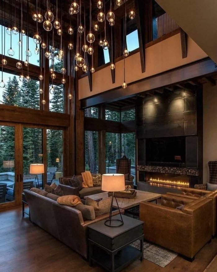 Интерьер загородного дома