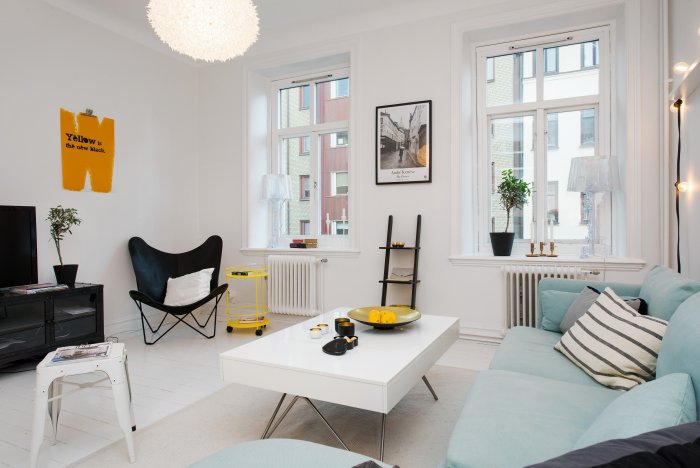 Шведский стиль в интерьере квартиры