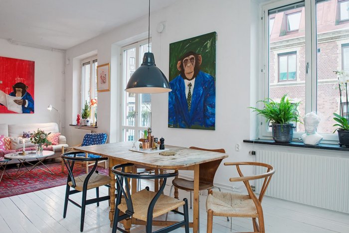 Старый Скандинавский стиль в интерьере