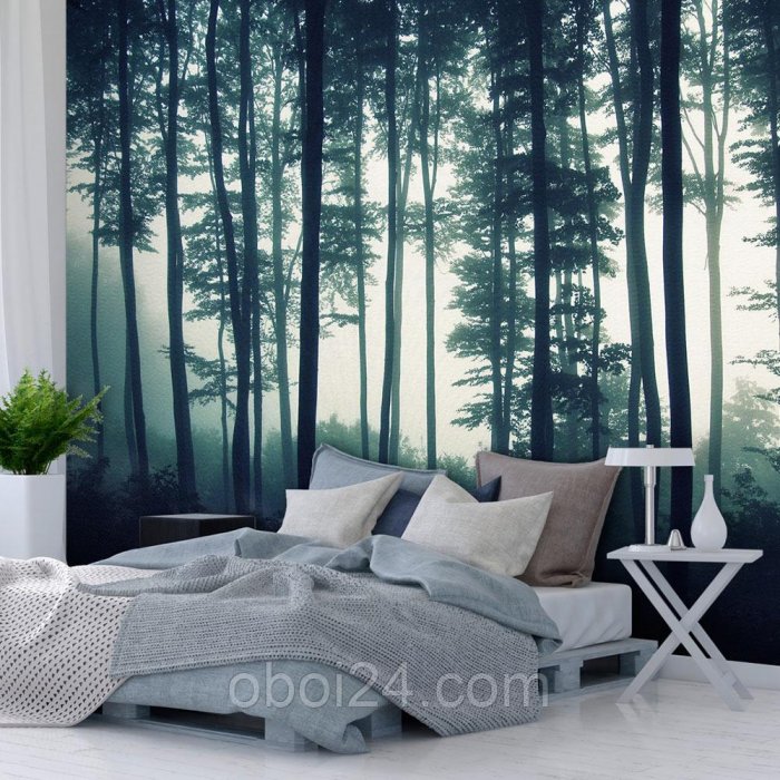 Спальня в стиле природы