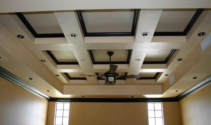 Кессонные потолки Кнауф