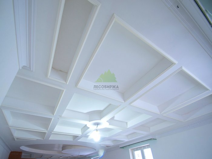 Кессонный потолок арт деко