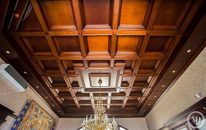 Кессонный потолок 3ds Max