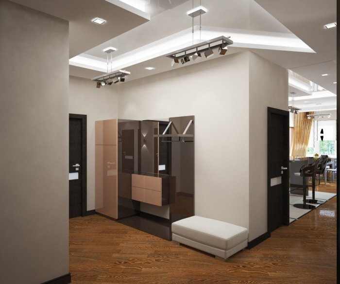 Гостиная Объединенная с прихожей