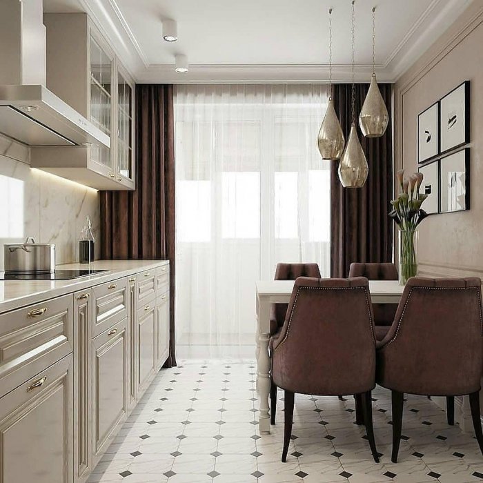 Окна в едином стиле кухня гостиная 20 кв