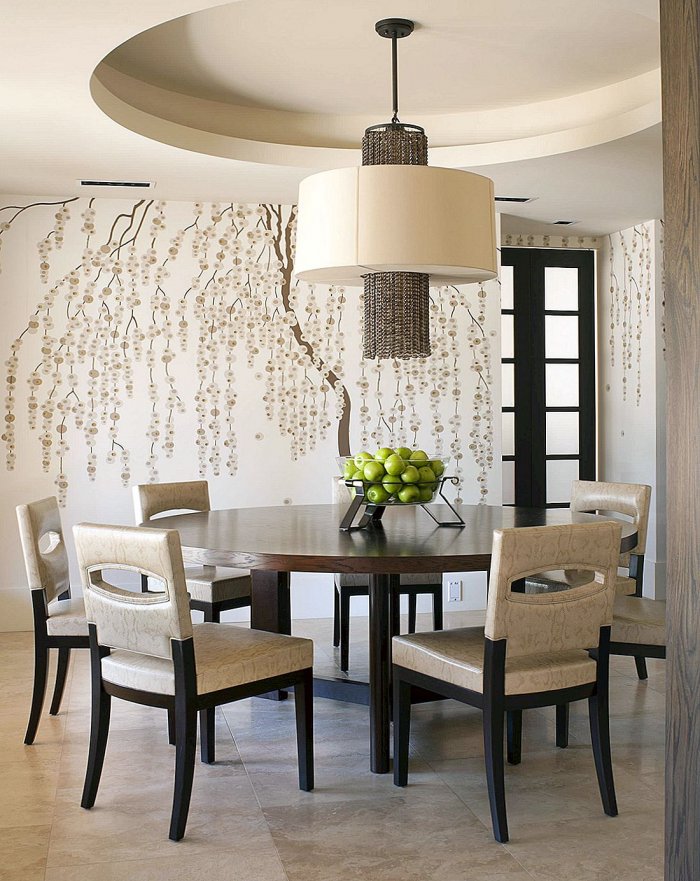 Декор над обеденным столом