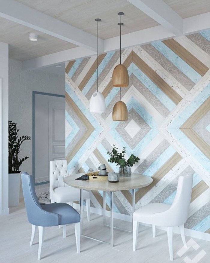 Декорирование стен на кухне