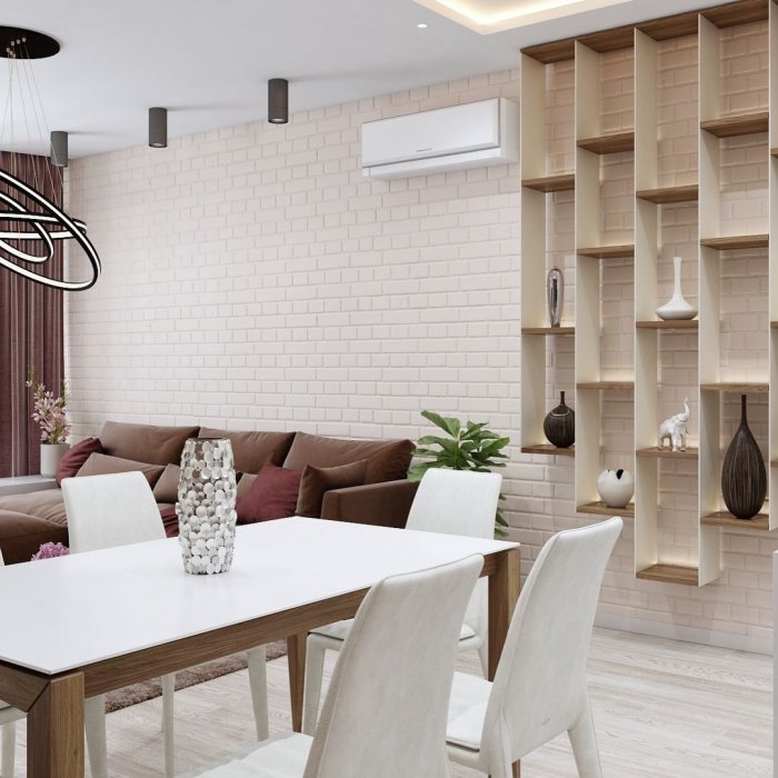 Отделка обеденной зоны