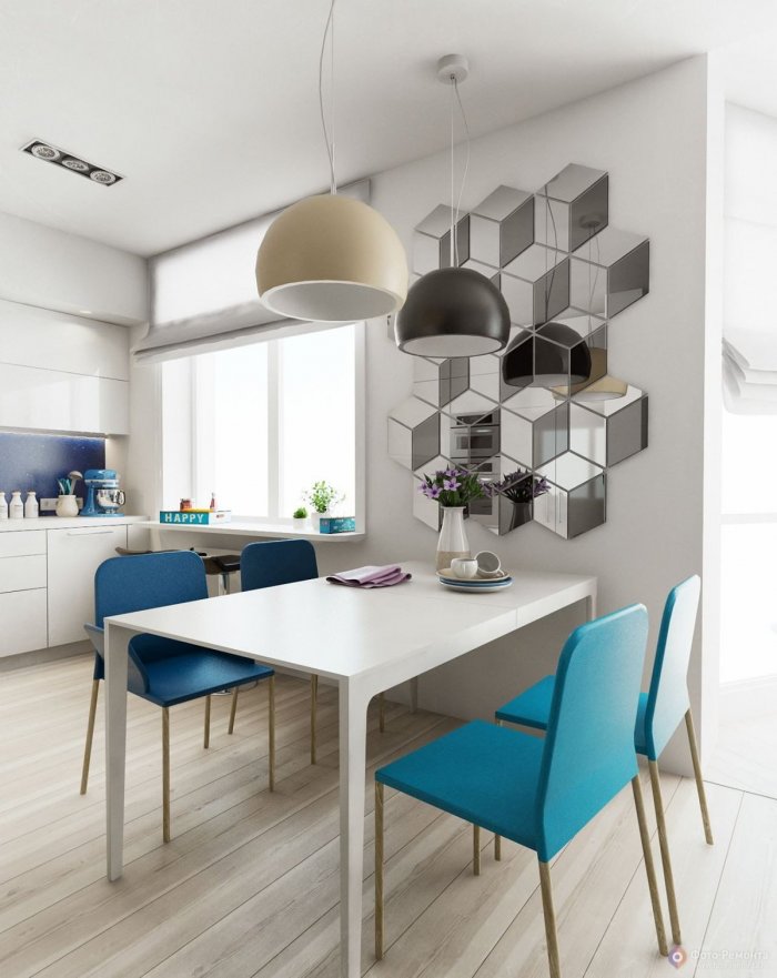 Декор столовой зоны