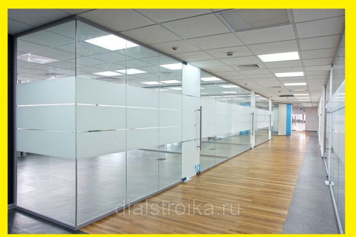 ТАТПРОФ цельностеклянные перегородки