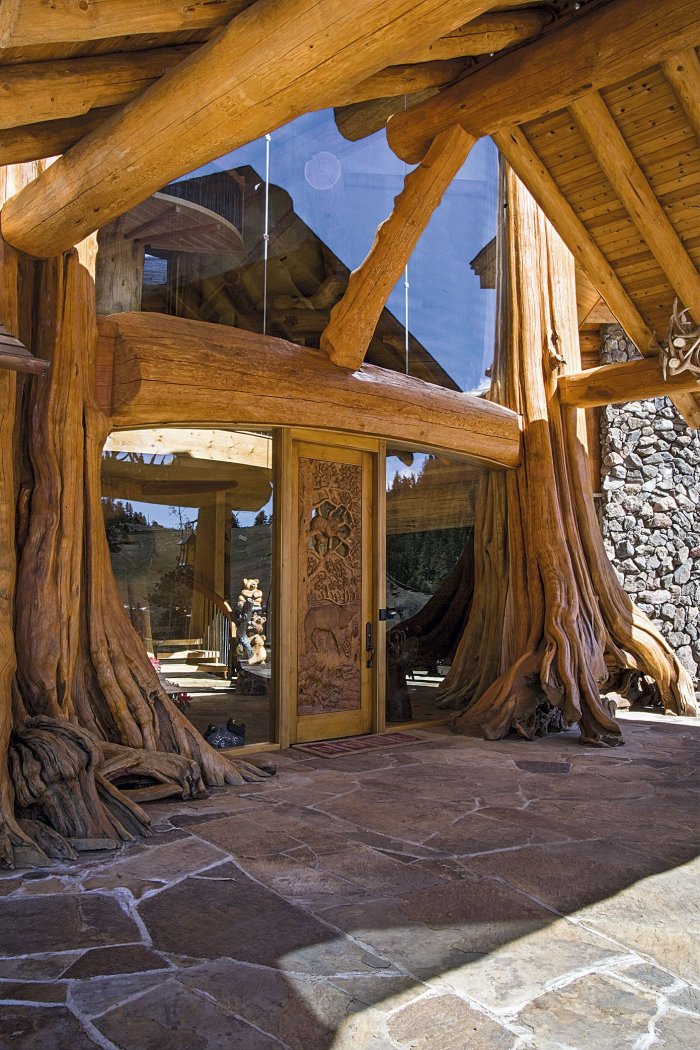 Тимбер Кингс дома из дерева