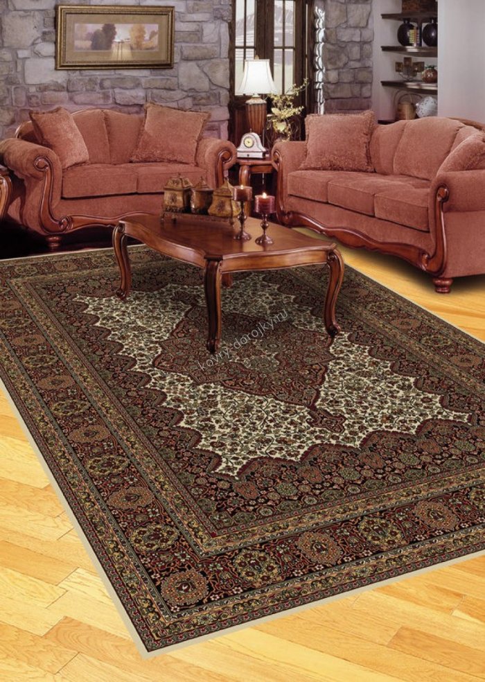 Шерстяной ковер в интерьере