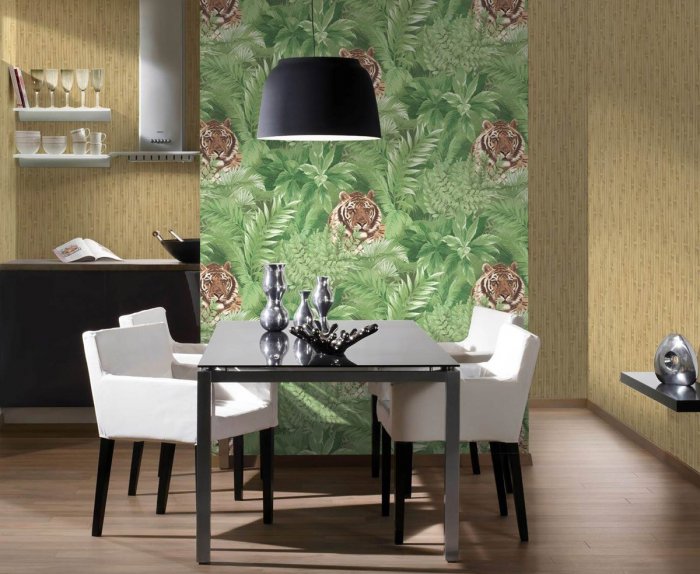 Виниловые фотообои на кухню