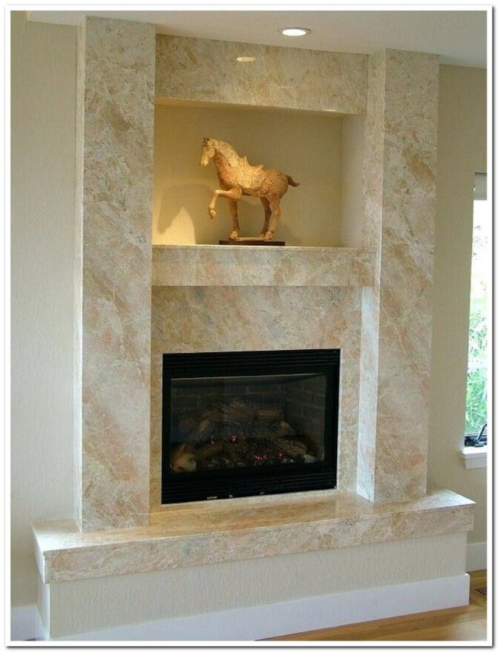 Декоративная штукатурка на камин