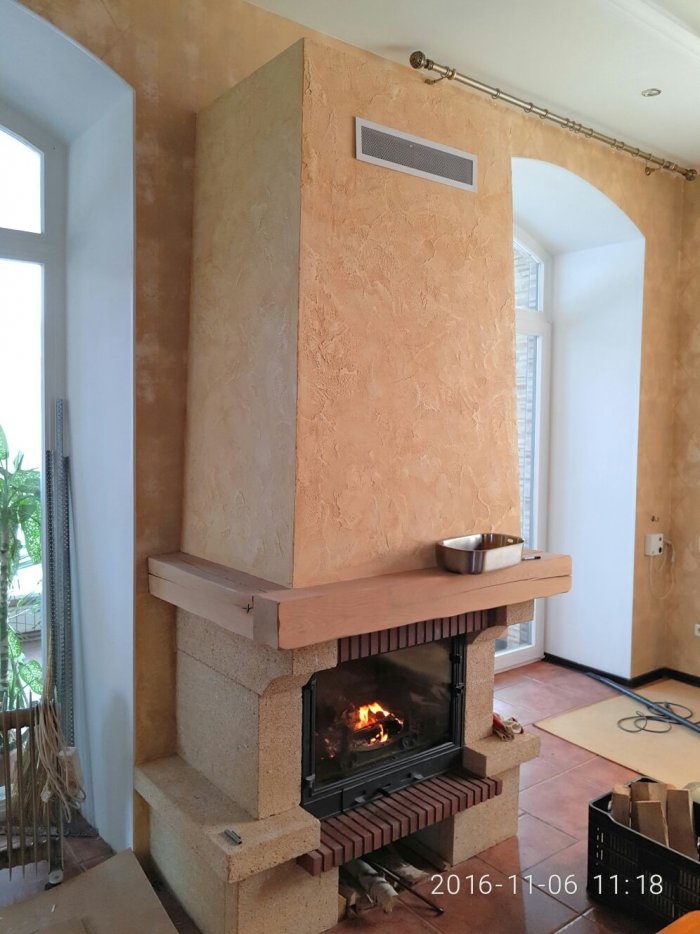 Венецианская штукатурка на столешнице