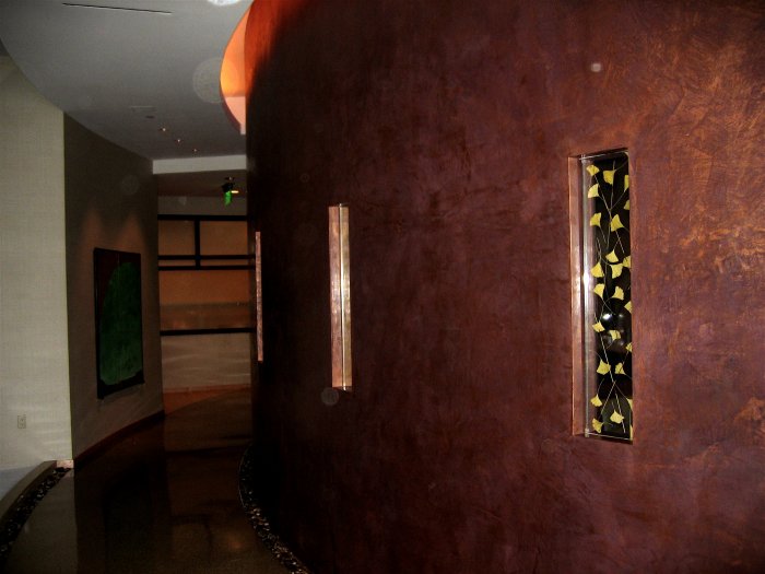 Камин оштукатуренный