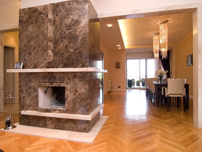 Камин имитация венецианка