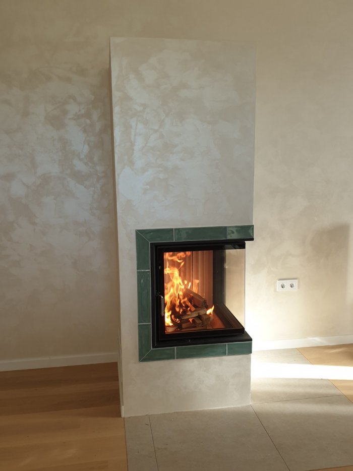 Камин декоративка черный травертин