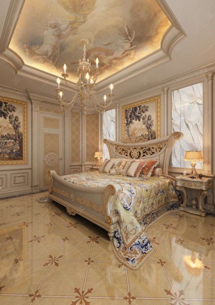 Натяжные потолки в стиле Барокко