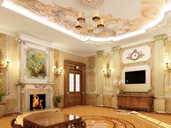 Потолок классика