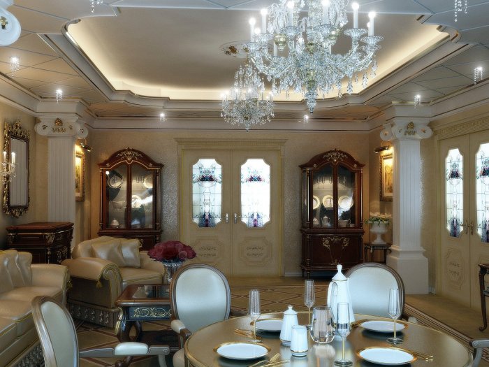 Подвесные потолки классика