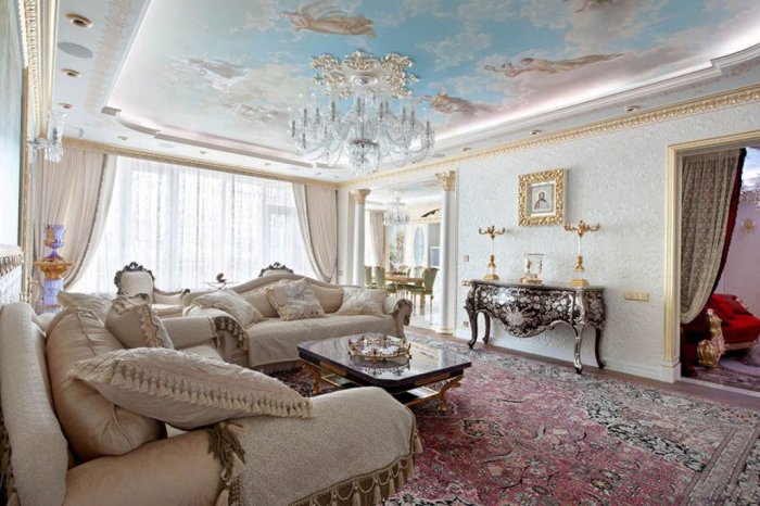 Потолок в стиле Барокко