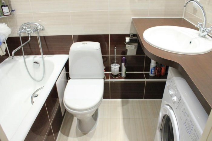 Сламезенный санузелв хрущевке