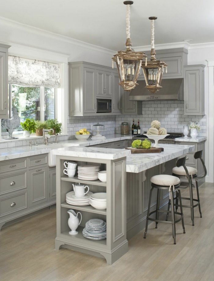 Сара Ричардсон серые кухни