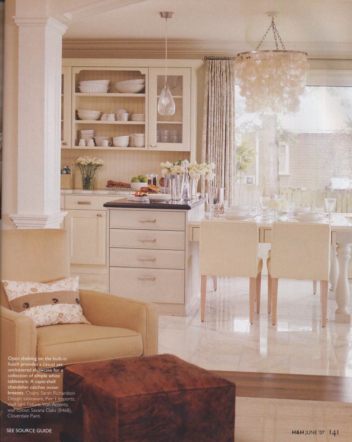 Сара Ричардсон кухня гостиная