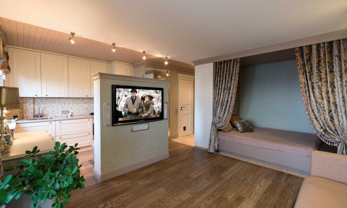 Дизайн интерьера малосемейки