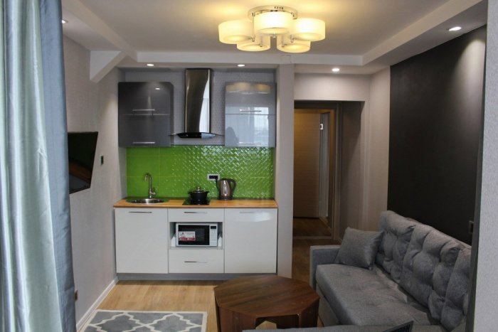 Интерьер малосемейки 12 кв.м