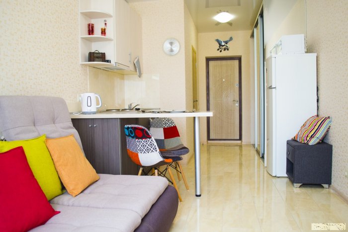 Интерьер в гостинке 18 кв