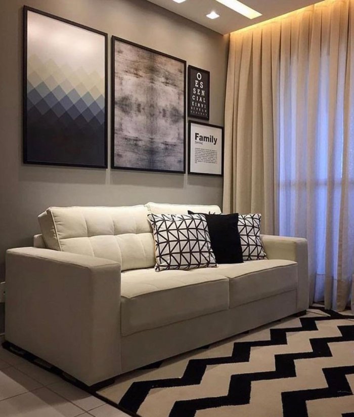 Гостиная с диваном