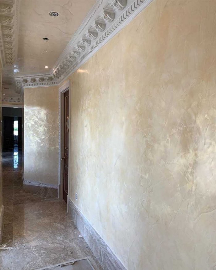 Сочетание цветов для венецианской штукатурки