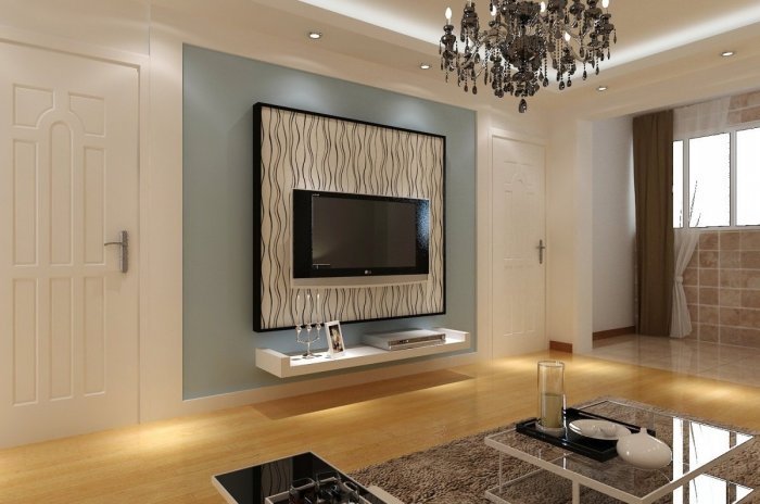 Декор под телевизор