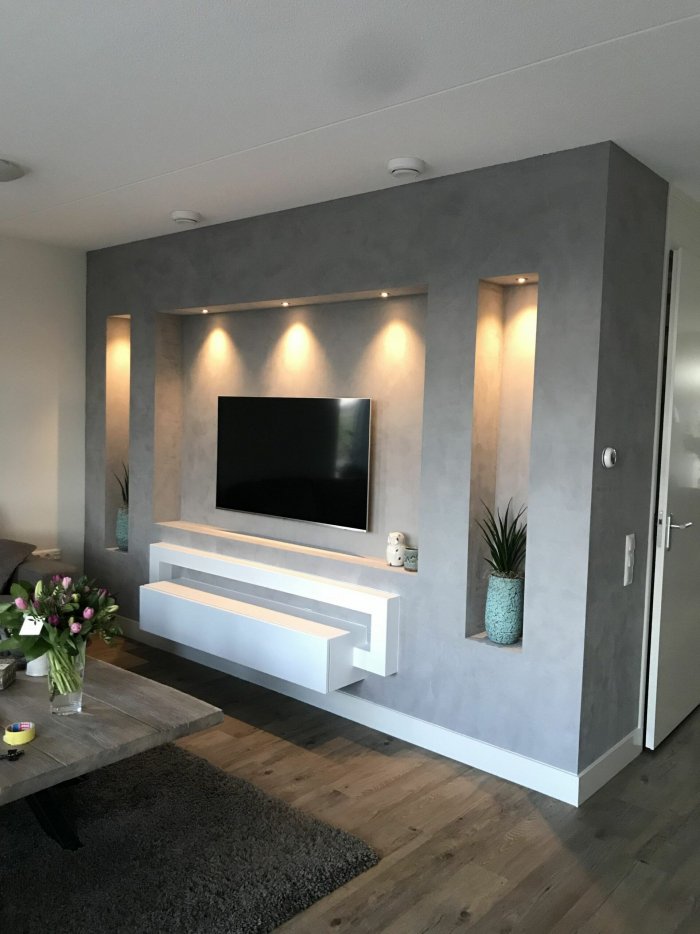 Ниши в стене для телевизора