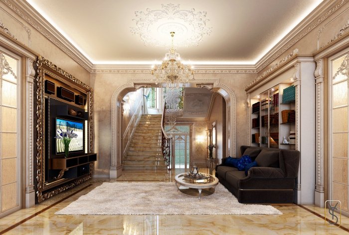 Элитные классические интерьеры
