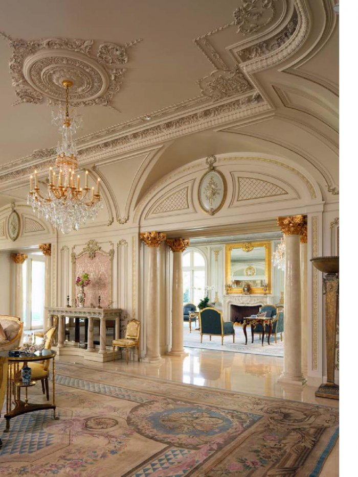 Роскошные интерьеры в дворцовом стиле