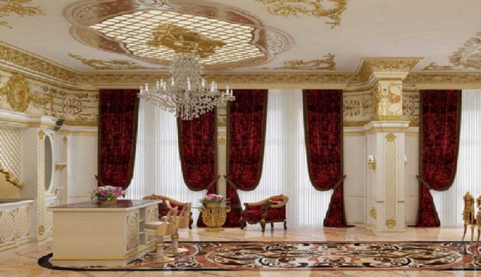 Шторы Дворцовый стиль Ампир