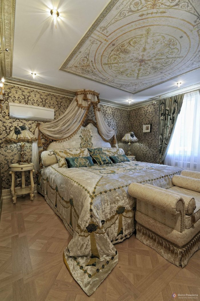Роскошный интерьер спальни